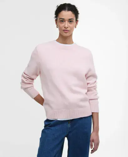 BARBOUR Woodhouse Knit Jumper (Pink)