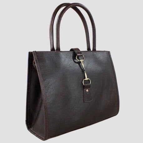 GRAYS Alice Snaffle Tote - Brown