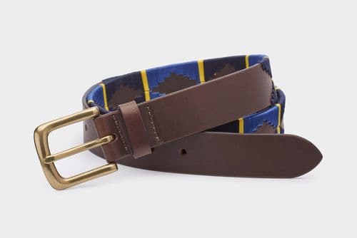 IBEX Polo Belt (Blue/ Yellow)