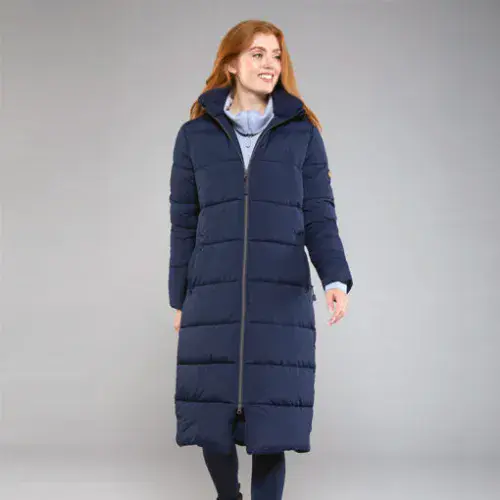 TOGGI Maple PADDED Long Coat - (Navy)