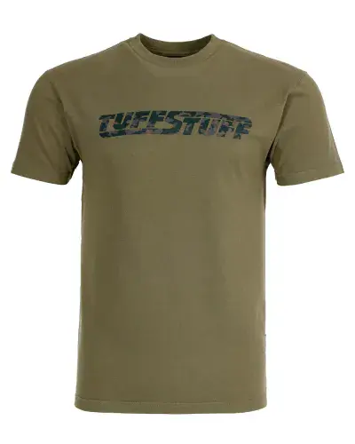 TUFF STUFF Logo T-Shirt (Olive)
