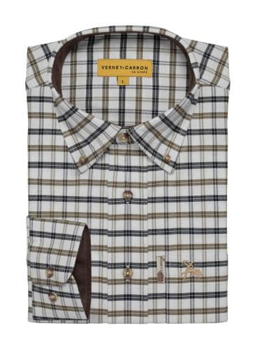 VERNEY CARRON Clemont Checked Shirt