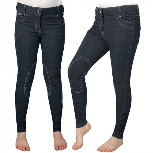 WHITAKER DENIM-EFFECT KIDS BREECH