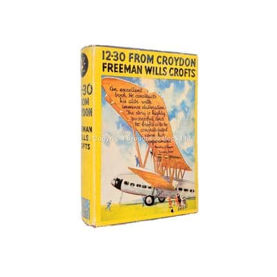 12.30 From Croydon by Freeman Wills Crofts Reprint Hodder & Stoughton 1936