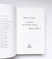 A Most Wanted Man 2008 First Edition F/F Signed – John le Carré

