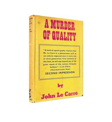 A Murder of Quality – 1962 1st/2nd – F/nVG – John le Carré