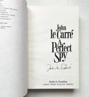 A Perfect Spy Signed First Edition 1986 VG+/NF – John le Carré SOLD June 2026 - Rare Book Price Guide

