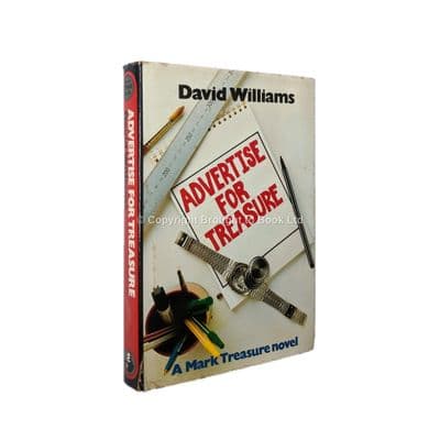 Advertise For Treasure by David Williams First Edition The Crime Club Collins 1984