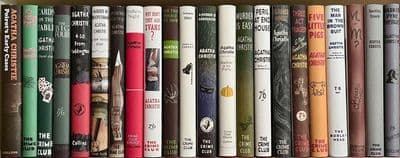 Agatha Christie Facsimile Collection – 2012-2013 – Fine – Collins Crime Club Harper Collins