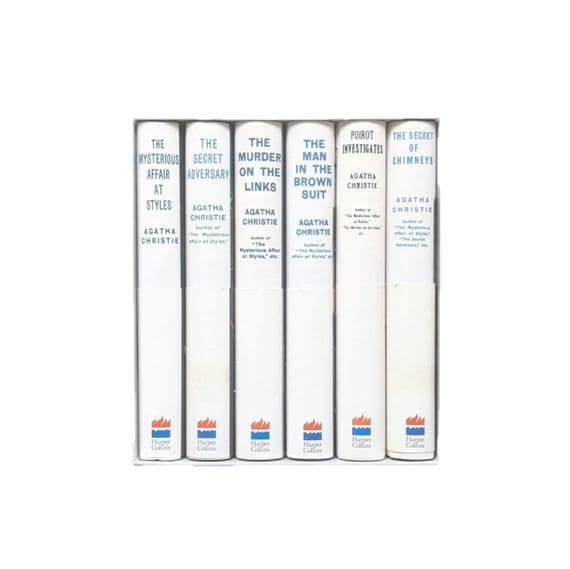 Agatha Christie The Early Years Facsimile Set 2007 Mint – First Six Novels



