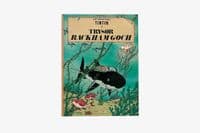 Anturiaethau Tintin Trysor Rackham Goch 1979 Welsh First Edition VG – Hergé

