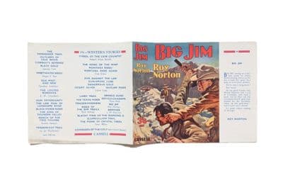 Big Jim by Roy Norton Dust Jacket Only First Edition Cassell 1937
