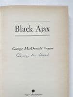 Black Ajax 1997 First Edition NF Signed Band – George MacDonald Fraser