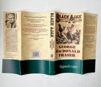 Black Ajax 1997 First Edition NF Signed Band – George MacDonald Fraser