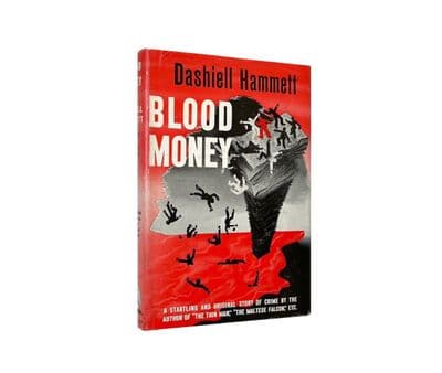 Blood Money 1st 1943 by Dashiell Hammett | Rare UK & USA