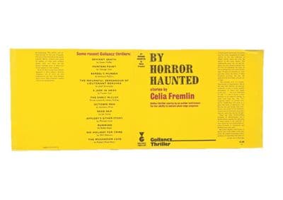 By Horror Haunted by Celia Fremlin Dust Jacket Only First Edition Victor Gollancz 1974