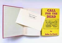Call for the Dead 1961 First Edition NF/NF Signed – John le Carré

