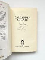 Callander Square 1980 First Edition F/NF Signed – Anne Perry

