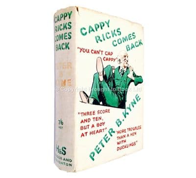 Cappy Ricks Comes Back by Peter B Klyne First Edition Hodder & Stoughton 1934