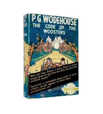 Code of Woosters by Wodehouse, 1st 2nd 1938 | Jenkins | Rare UK & USA