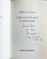 Constant Gardener le Carré 2001 1st Signed | Rare UK & USA  

