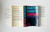 Curtain 1975 First Edition F/NF Signed Hugh Fraser Philip Jackson – Agatha Christie

