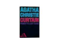 Curtain 1975 First Edition F/NF Signed Hugh Fraser Philip Jackson – Agatha Christie

