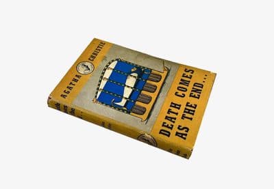 Death Comes as the End – 1945 1st/2nd – VG+/VG – Agatha Christie