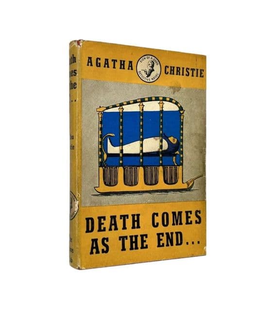 Death Comes as the End 1945 First Edition Second Impression VG+/VG – Agatha Christie


