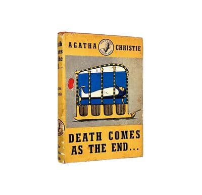 Death Comes as the End First Edition (1944) | Agatha Christie