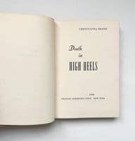 Death in High Heels 1954 First American Edition F/VG+ – Christianna Brand

