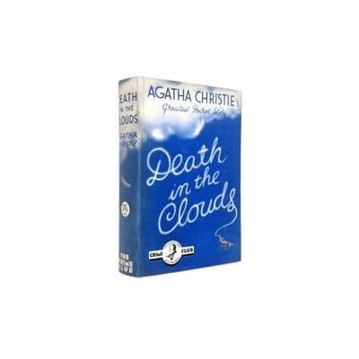 Death in the Clouds – 1935 1st/1st – NF/VG+ – Agatha Christie