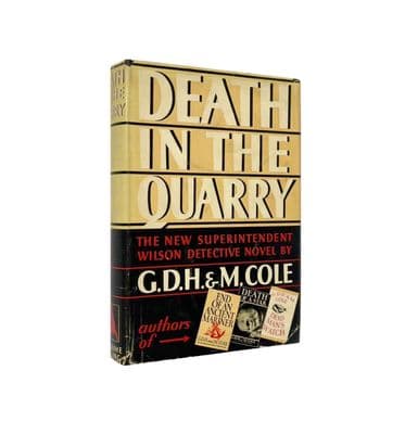Death In the Quarry by G.D.H. & M. Cole First Edition Doubleday, Doran & Company Inc 1934
