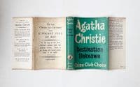 Destination Unknown 1954 First Edition F/VG+ – Agatha Christie

