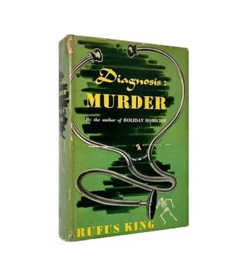 Diagnosis Murder – 1941 1st/1st – NF/VG – Rufus King