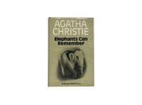 Elephants Can Remember 1972 First Edition F/F – Agatha Christie

