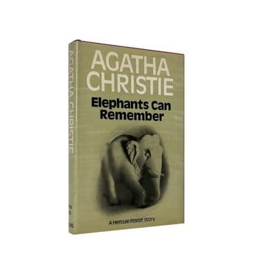 Elephants Can Remember – First Edition 1972 1st/1st F/F – Agatha Christie