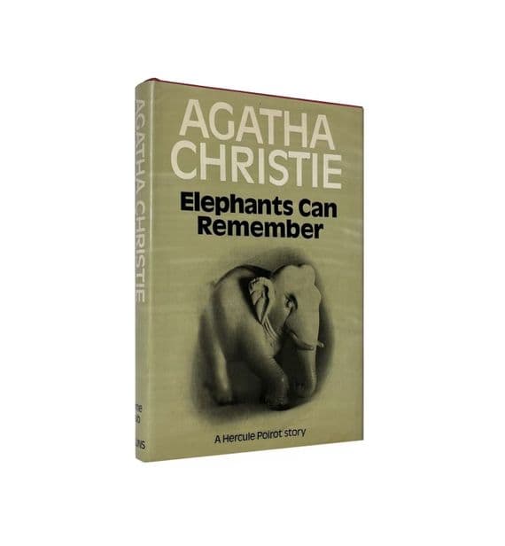 Elephants Can Remember 1972 First Edition F/F – Agatha Christie

