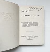 Eleven Possible Cases 1891 First Edition VG+ – Stockton & Green et al.

