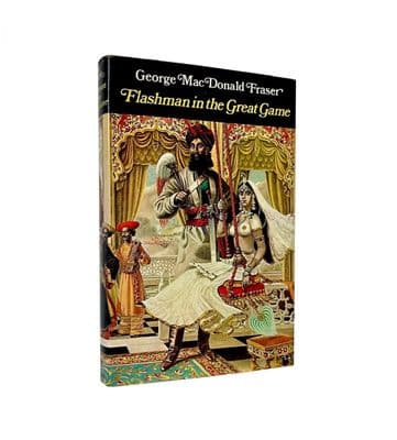 Flashman in the Great Game – 1975 1st/1st – VF/F – George MacDonald Fraser [SIGNED]