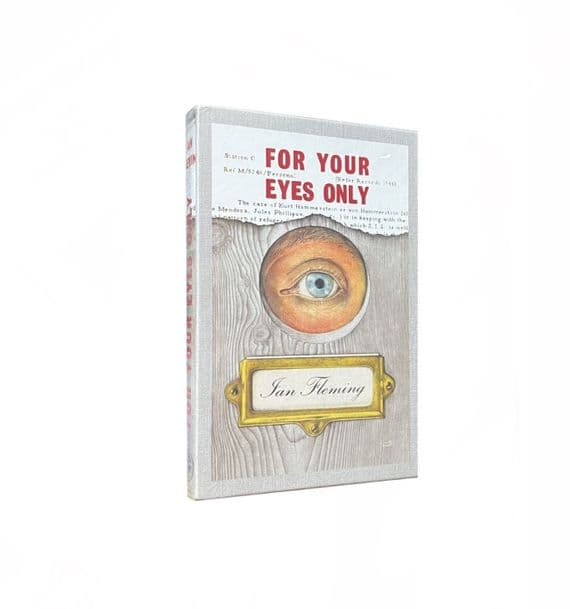 For Your Eyes Only 1982 First Edition Library Sealed Mint – Ian Fleming



