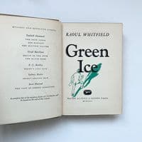 Green Ice 1930 First Edition VG – Raoul Whitfield

