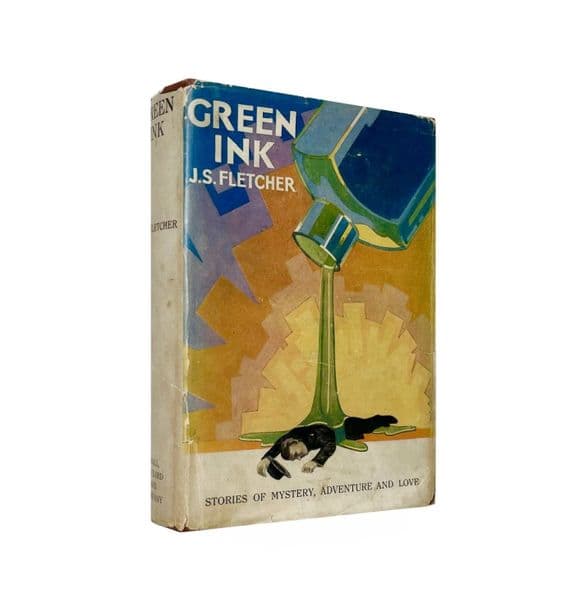 Green Ink 1st 1926 J.S. Fletcher | Rare UK & USA
