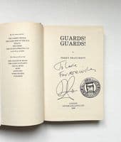 Guards! Guards! 1989 First Edition VG Inscribed Signed – Terry Pratchett

