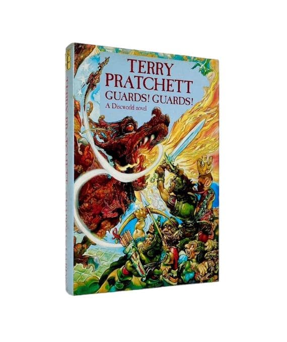 Guards! Guards! 1989 First Edition VG Inscribed Signed – Terry Pratchett

