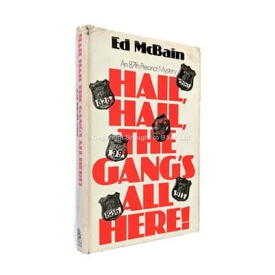 Hail, Hail, The Gang's All Here Signed by Ed McBain First Edition Hamish Hamilton 1971