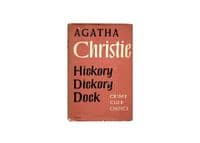 Hickory Dickory Dock 1955 First Edition F/VG – Agatha Christie

