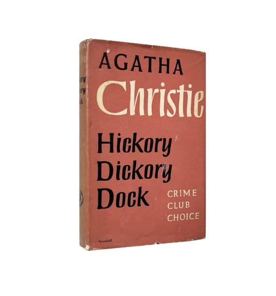 Hickory Dickory Dock 1955 First Edition F/VG – Agatha Christie

