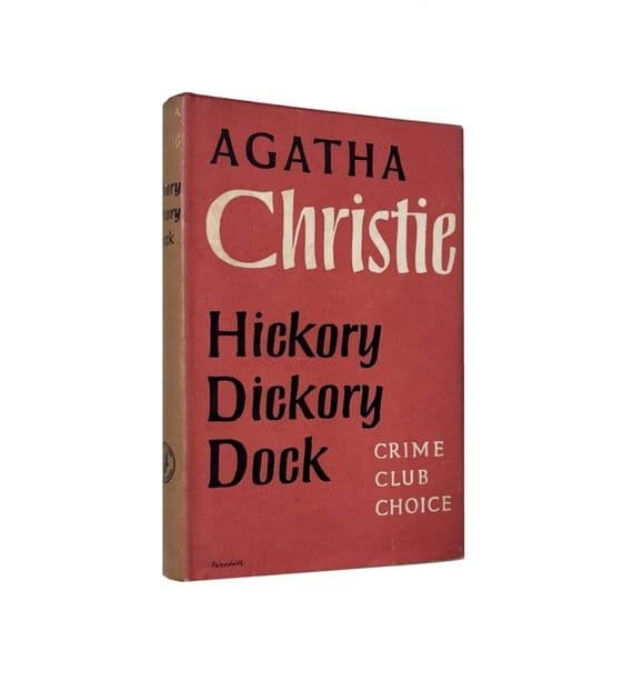 Hickory Dickory Dock 1955 First Edition F/NF – Agatha Christie


