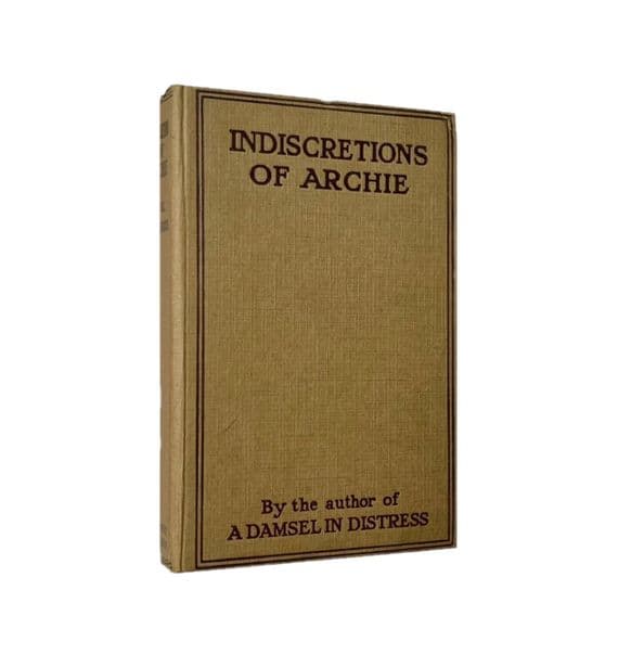 Indiscretions of Archie 1922 Popular Edition NF – P.G. Wodehouse


